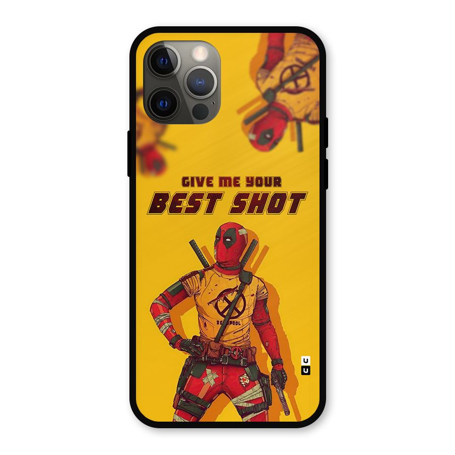 Best Shot Metal Back Case for iPhone 12 Pro