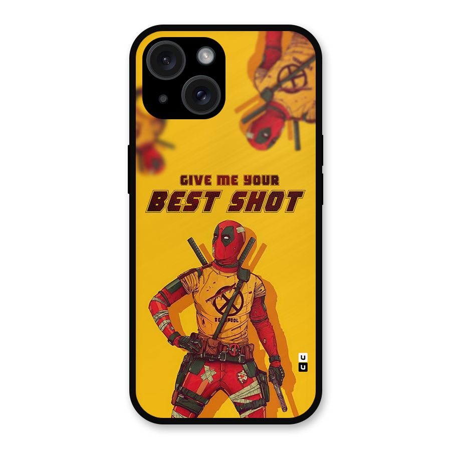 Best Shot Metal Back Case for iPhone 15