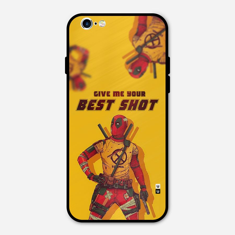 Best Shot Metal Back Case for iPhone 6 6s