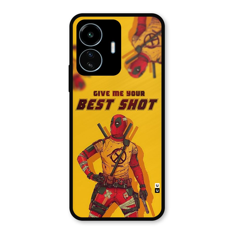 Best Shot Metal Back Case for vivo iQOO Z6 Lite 5G