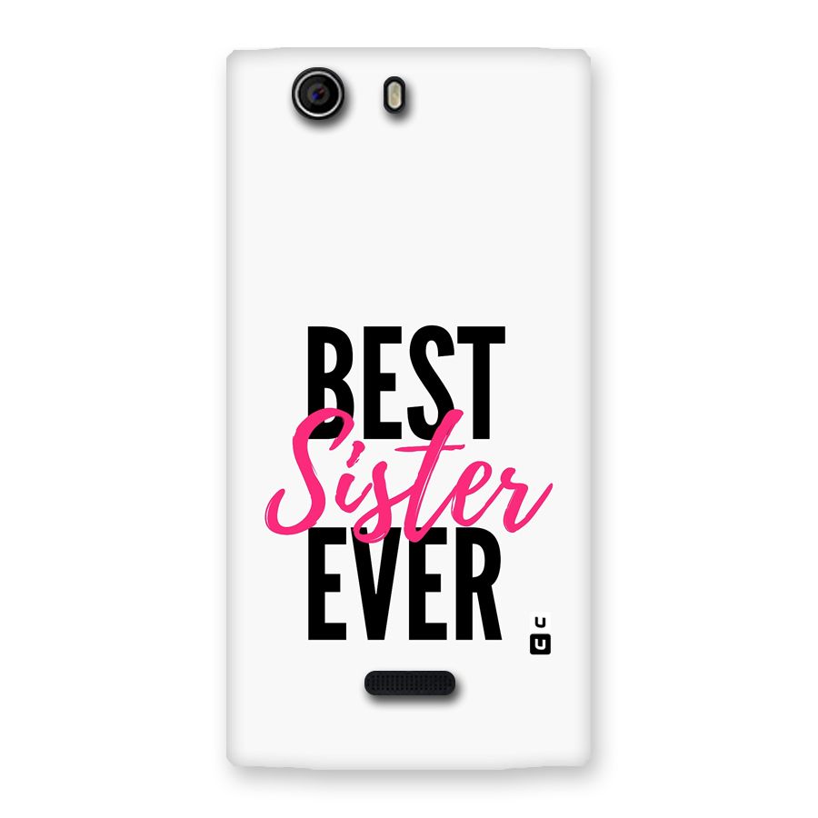 Best Sister Ever Back Case for Canvas Nitro 2 E311