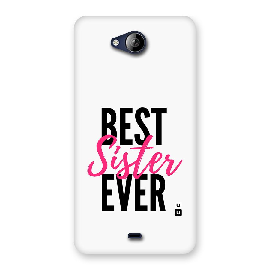 Best Sister Ever Back Case for Canvas Play Q355