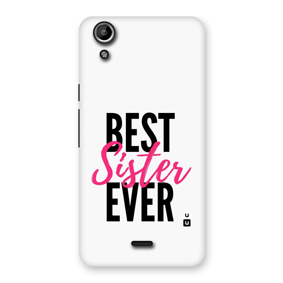 Best Sister Ever Back Case for Canvas Selfie Lens Q345