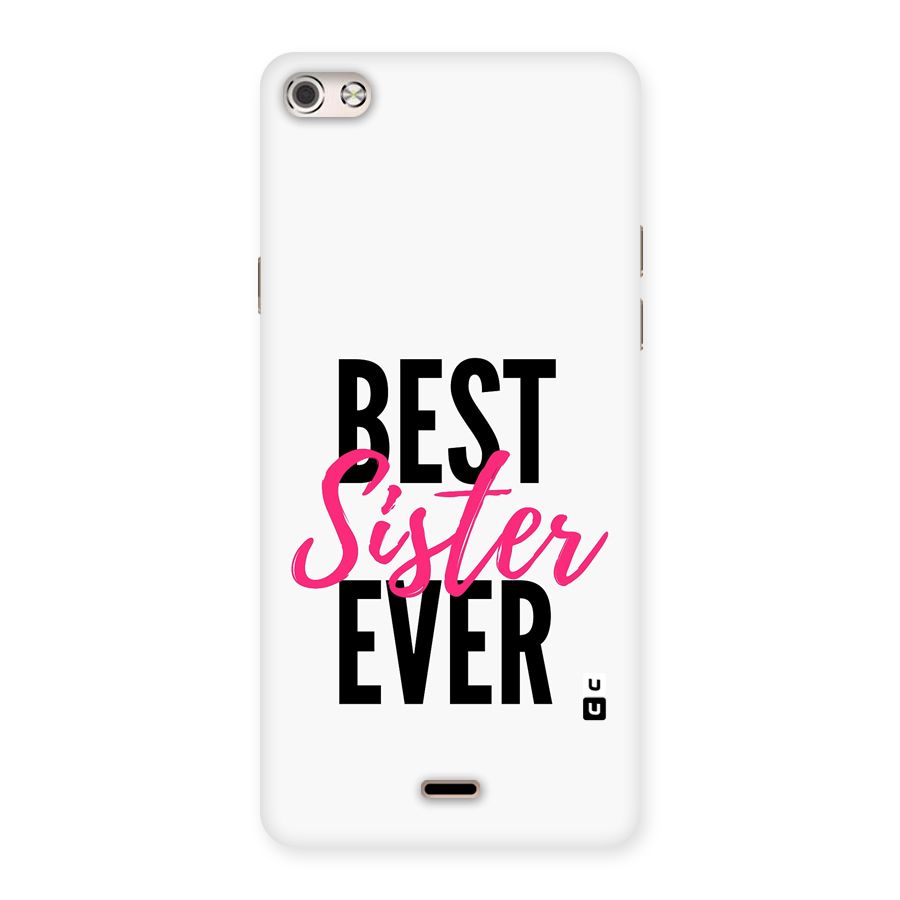 Best Sister Ever Back Case for Canvas Silver 5
