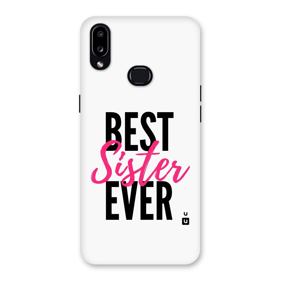 Best Sister Ever Back Case for Galaxy A10s
