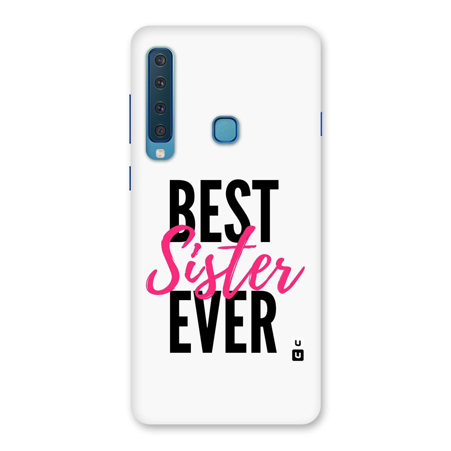Best Sister Ever Back Case for Galaxy A9 (2018)