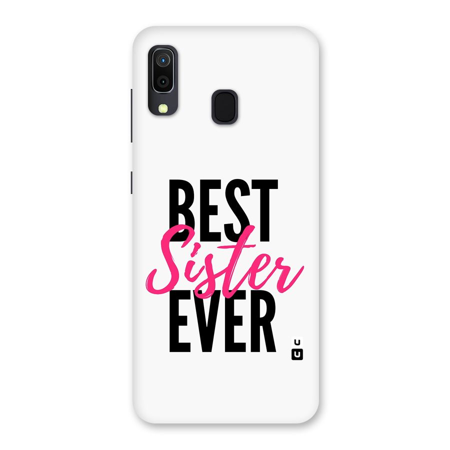 Best Sister Ever Back Case for Galaxy M10s