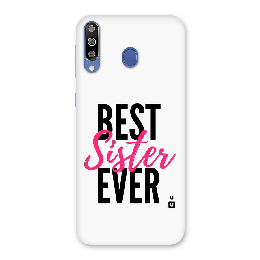 Best Sister Ever Back Case for Galaxy M30