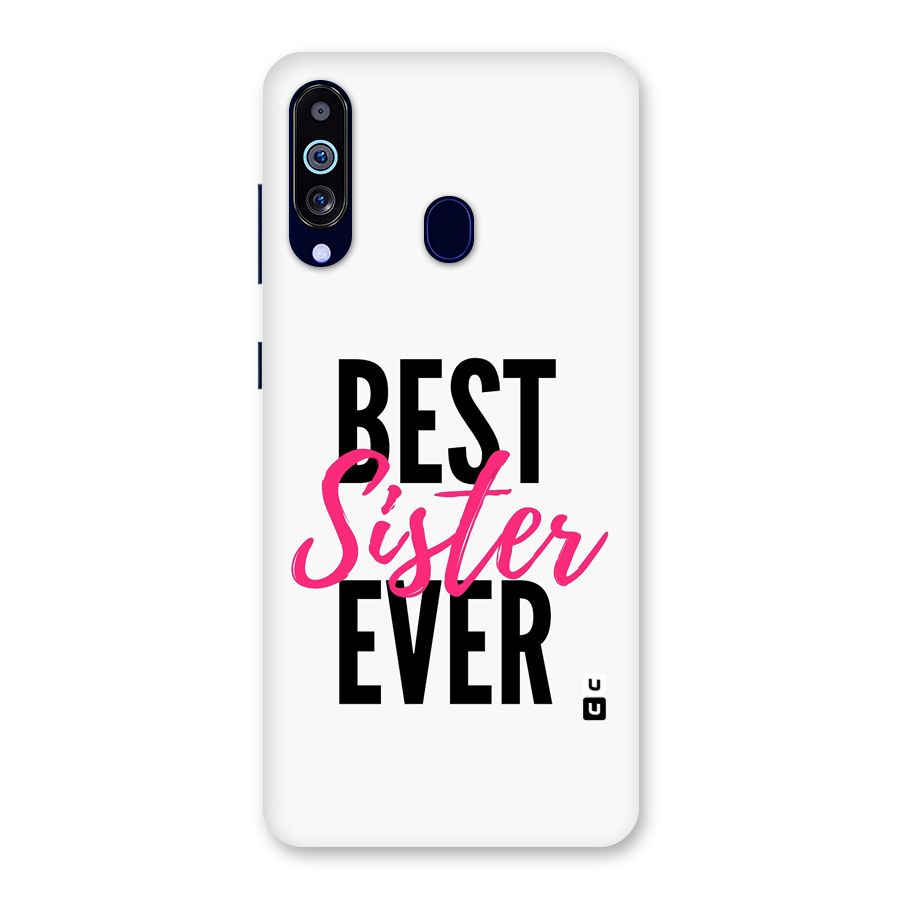 Best Sister Ever Back Case for Galaxy M40
