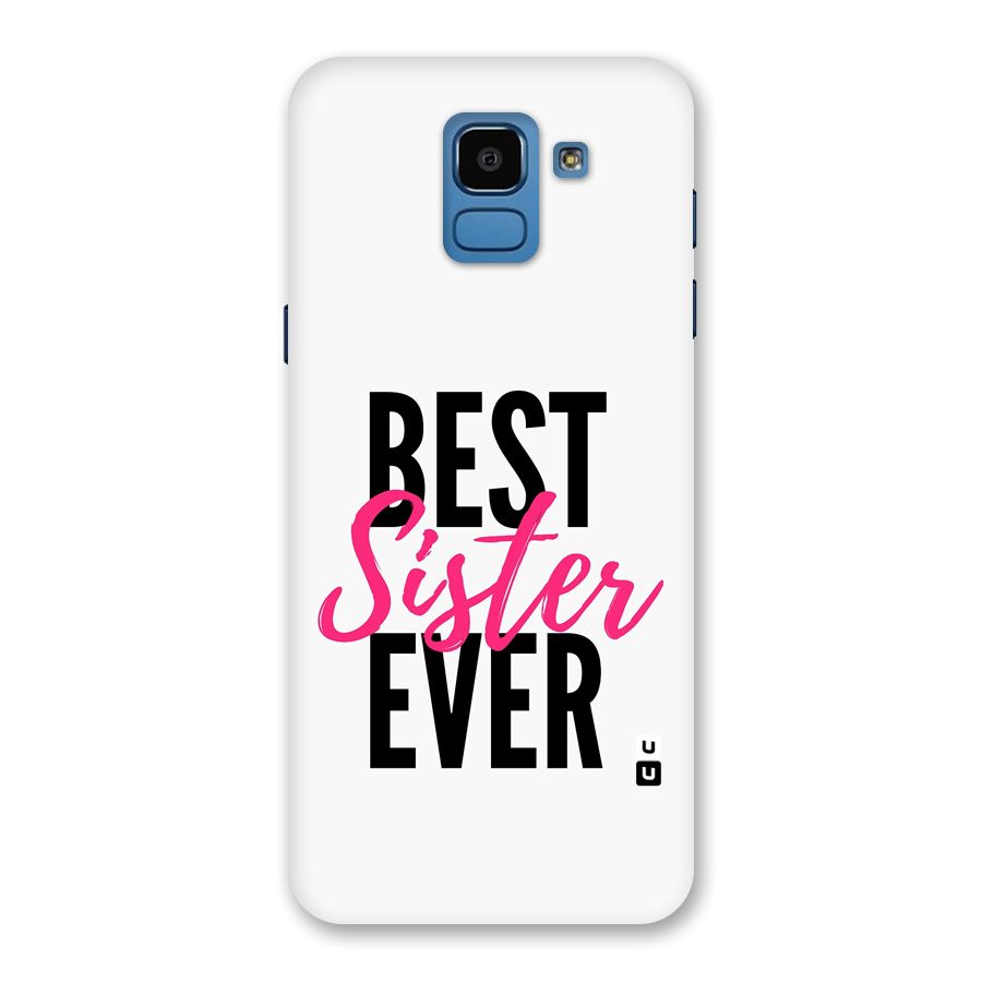 Best Sister Ever Back Case for Galaxy On6