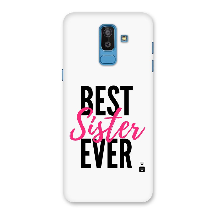 Best Sister Ever Back Case for Galaxy On8 (2018)