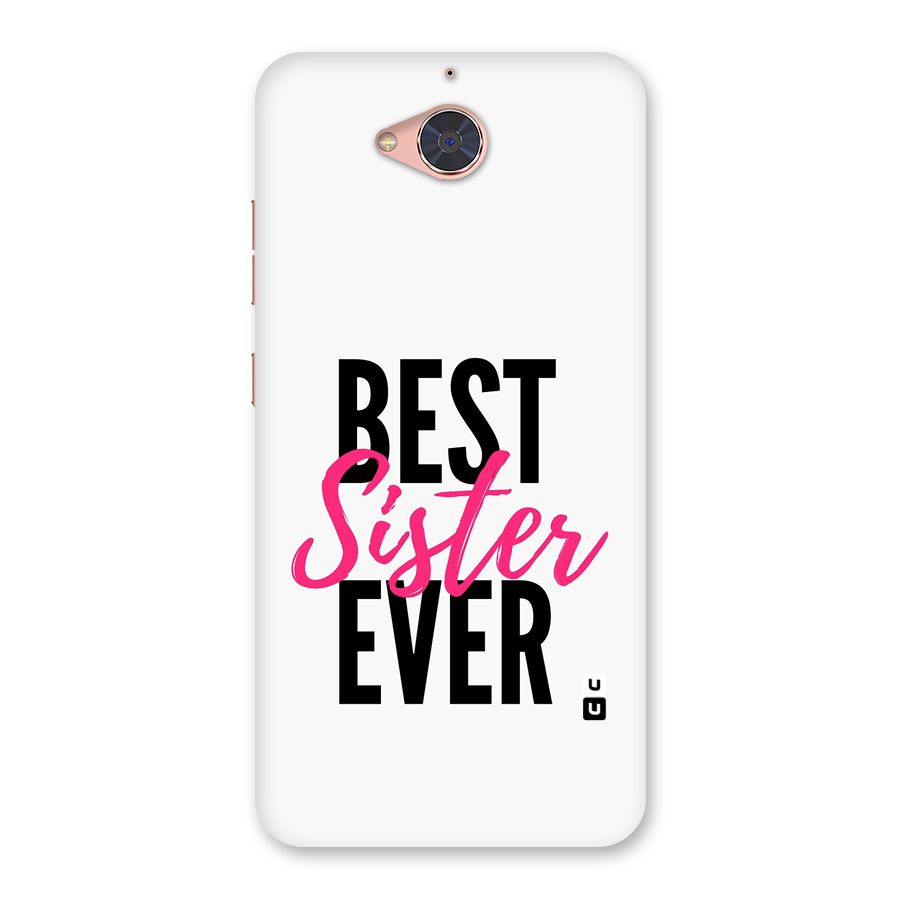 Best Sister Ever Back Case for Gionee S6 Pro