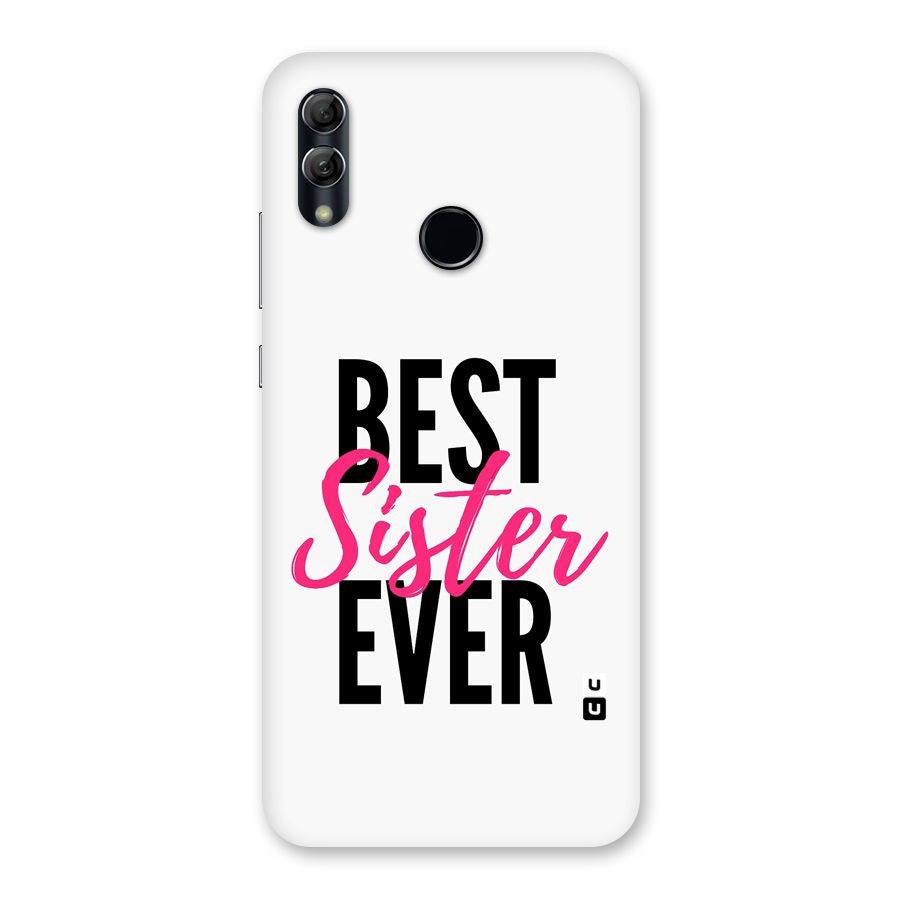 Best Sister Ever Back Case for Honor 10 Lite