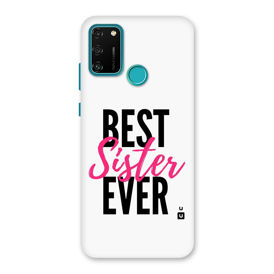 Best Sister Ever Back Case for Honor 9A
