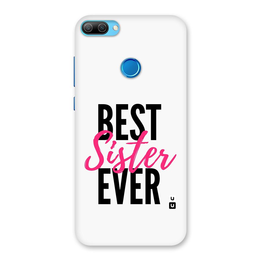 Best Sister Ever Back Case for Honor 9N