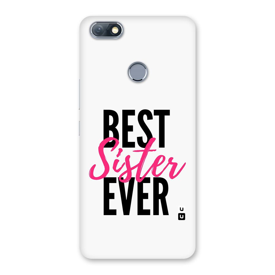 Best Sister Ever Back Case for Infinix Note 5