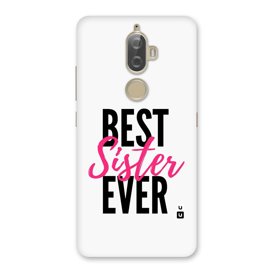 Best Sister Ever Back Case for Lenovo K8 Plus