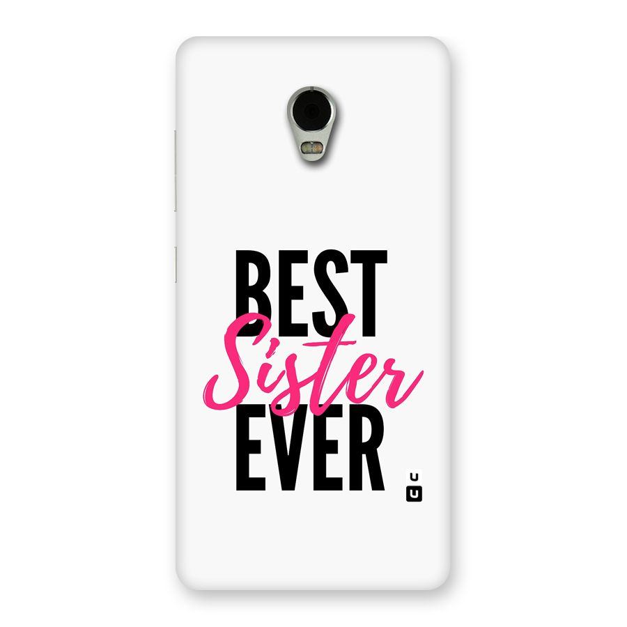Best Sister Ever Back Case for Lenovo Vibe P1
