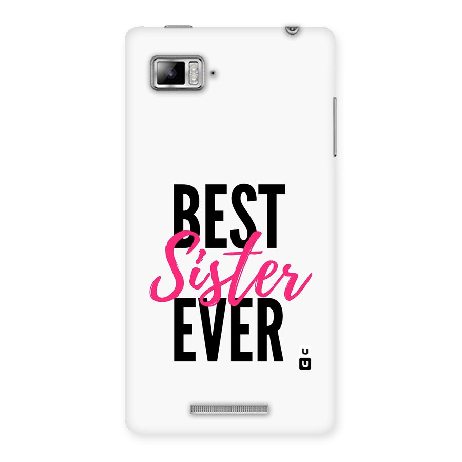 Best Sister Ever Back Case for Lenovo Vibe Z K910