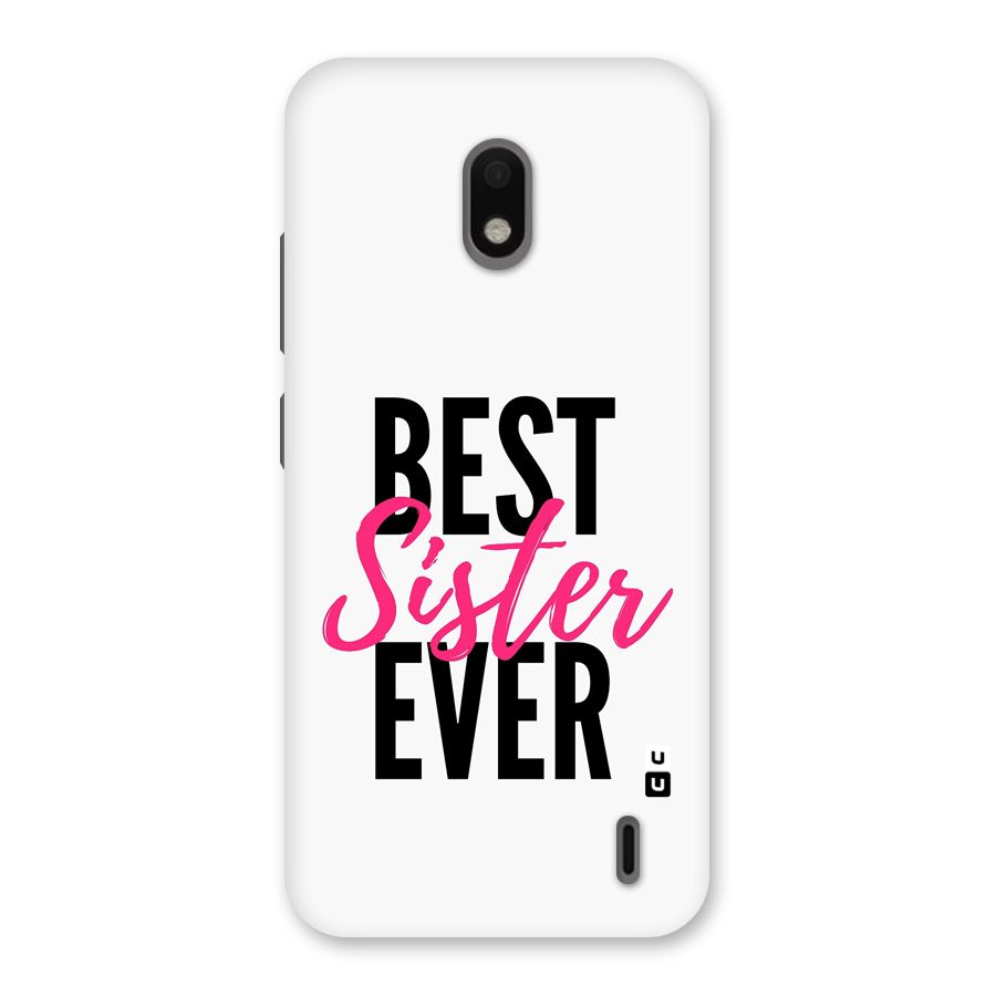 Best Sister Ever Back Case for Nokia 2.2