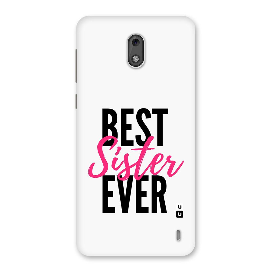 Best Sister Ever Back Case for Nokia 2