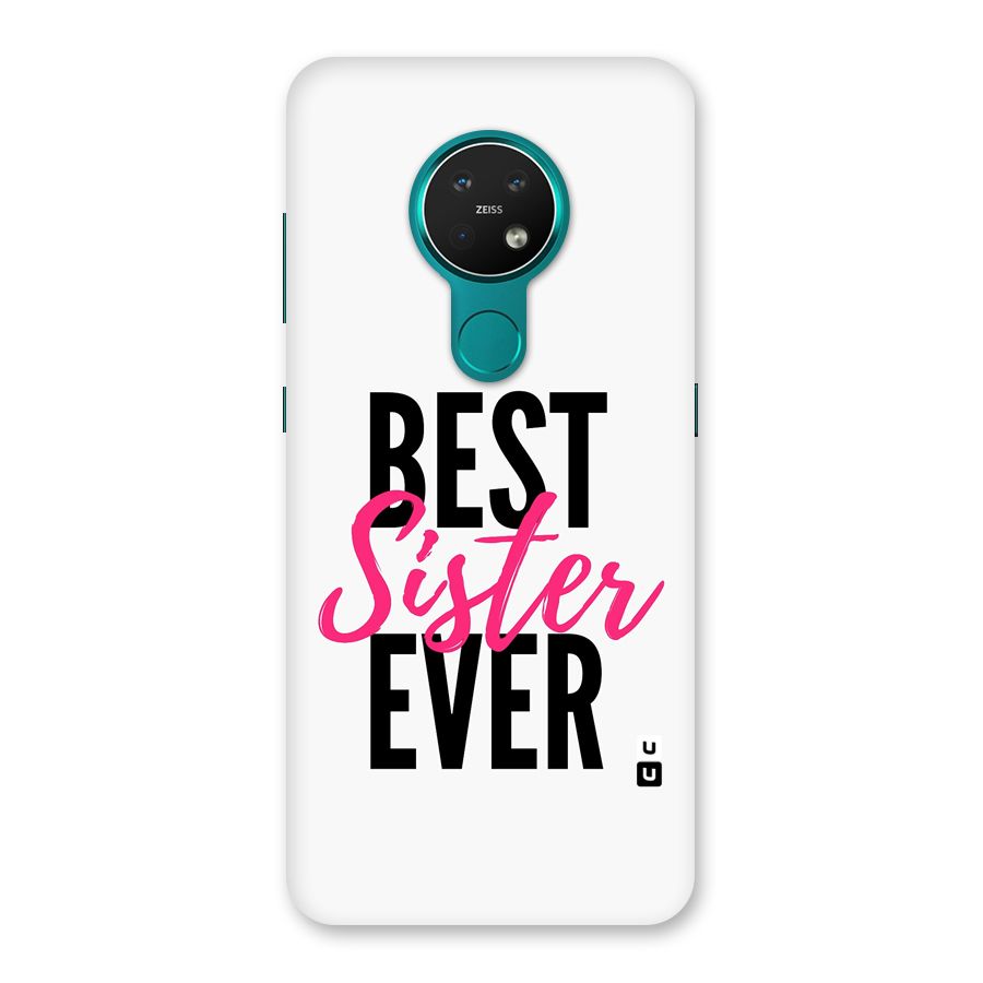 Best Sister Ever Back Case for Nokia 7.2