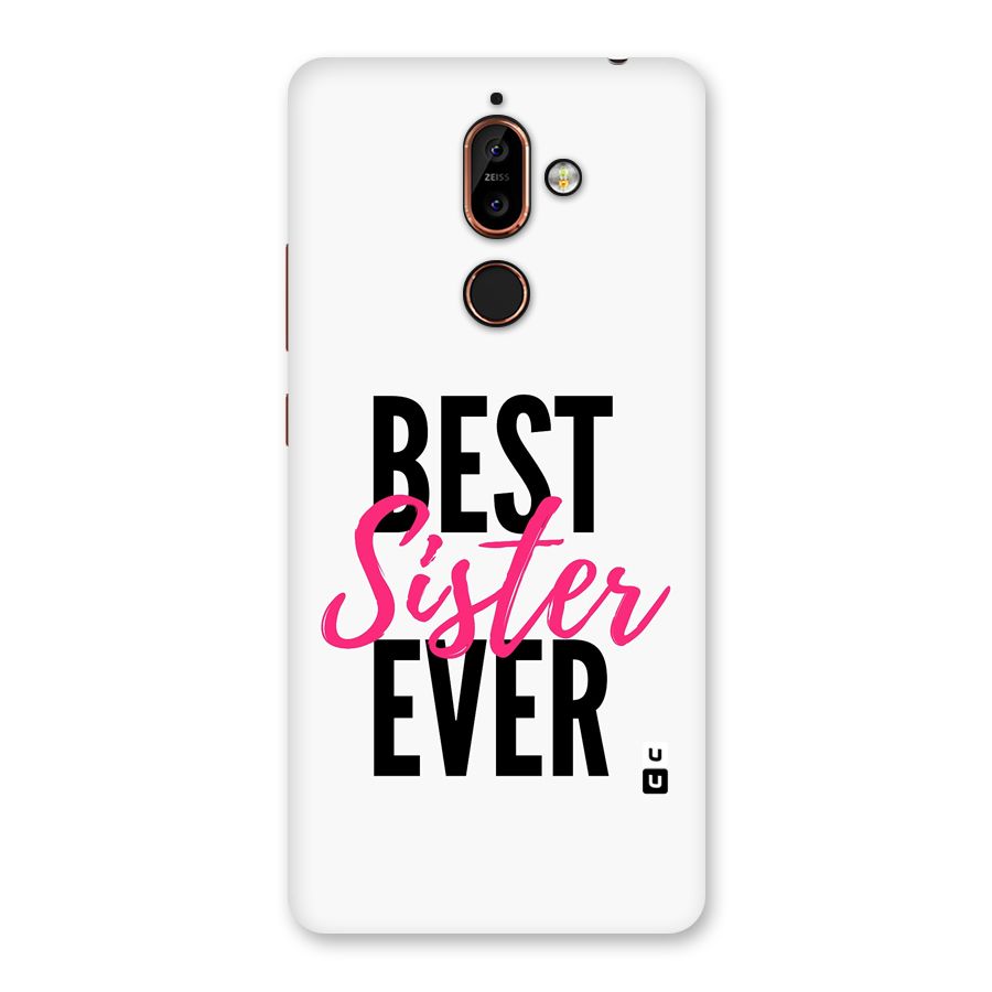 Best Sister Ever Back Case for Nokia 7 Plus