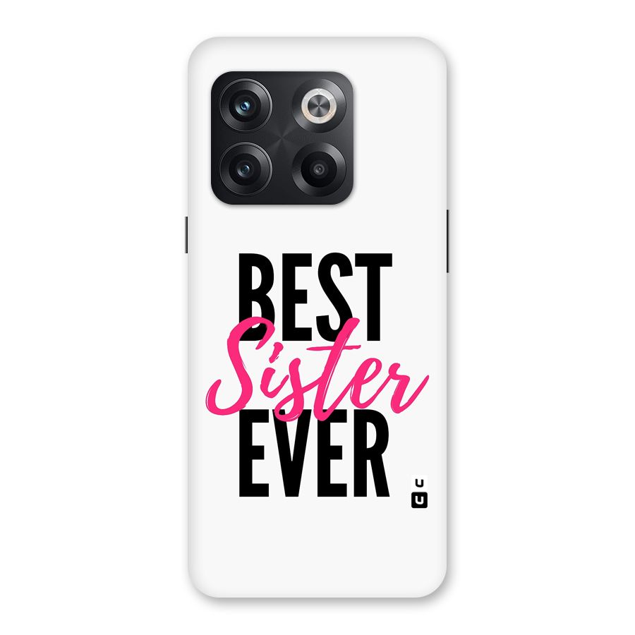 Best Sister Ever Back Case for OnePlus 10T