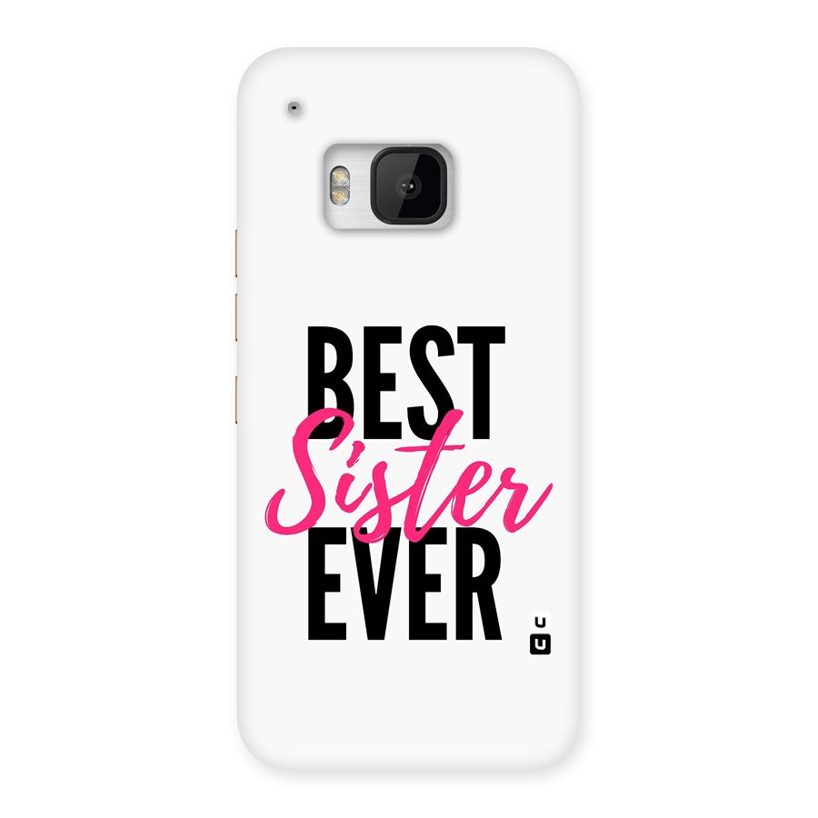 Best Sister Ever Back Case for One M9