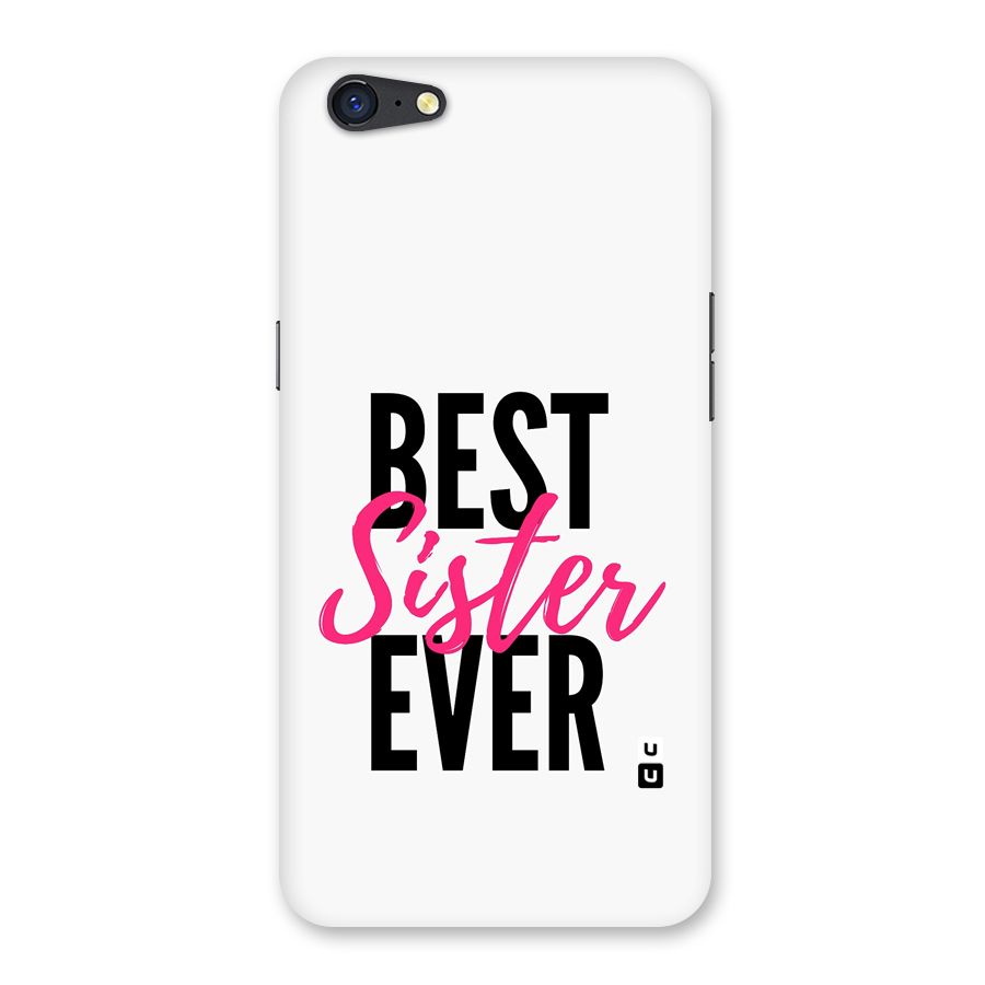 Best Sister Ever Back Case for Oppo A71