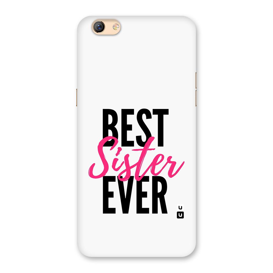 Best Sister Ever Back Case for Oppo F3 Plus