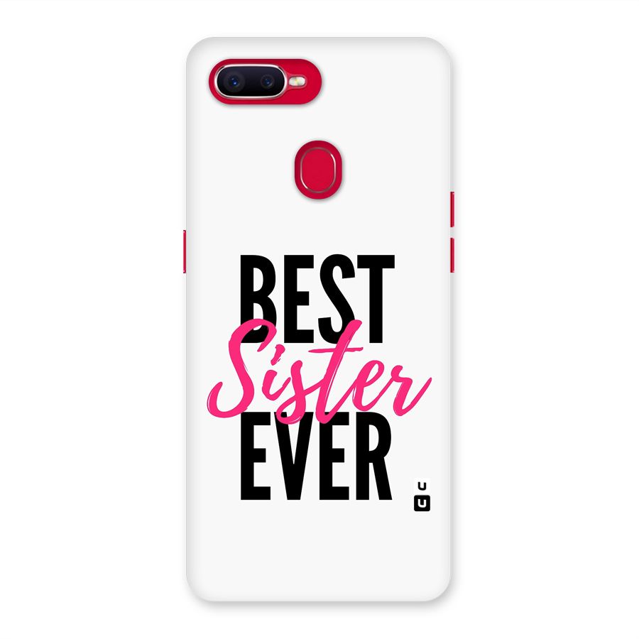 Best Sister Ever Back Case for Oppo F9 Pro
