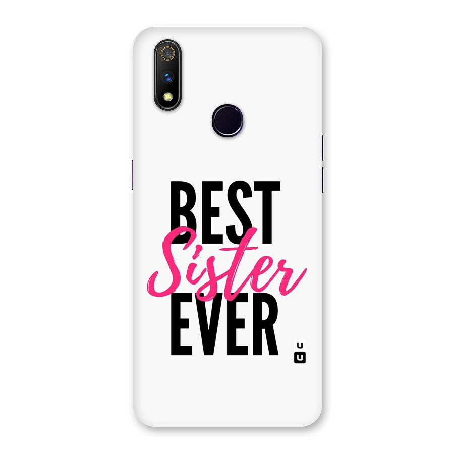 Best Sister Ever Back Case for Realme 3 Pro