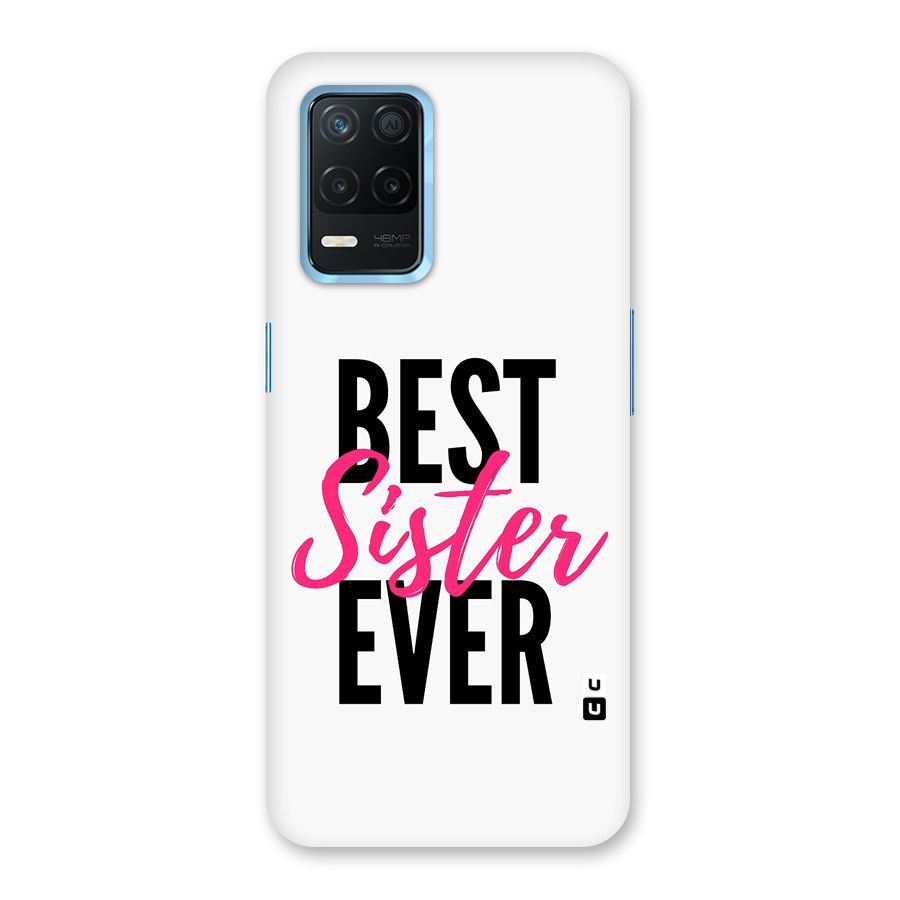 Best Sister Ever Glass Back Case for Realme 8 5G