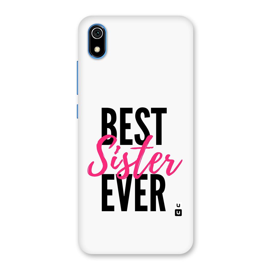 Best Sister Ever Back Case for Redmi 7A