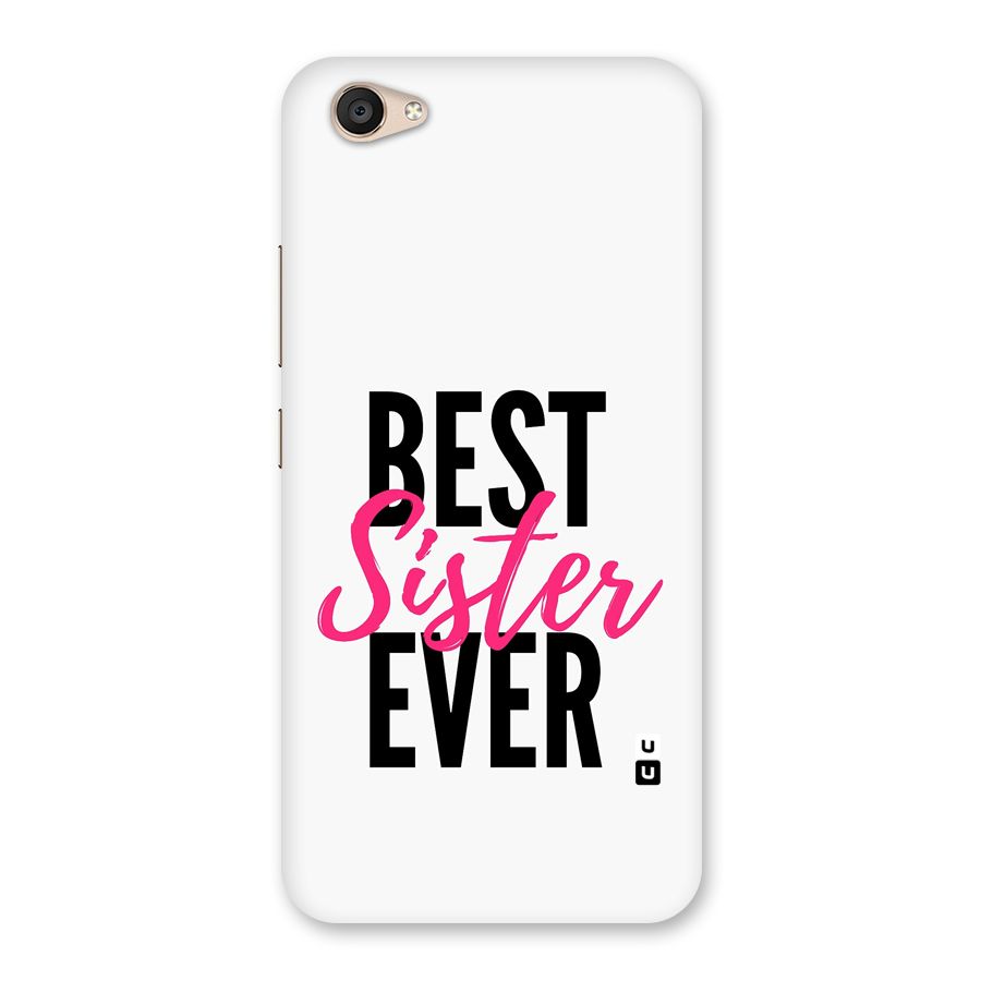 Best Sister Ever Back Case for Vivo V5 Plus