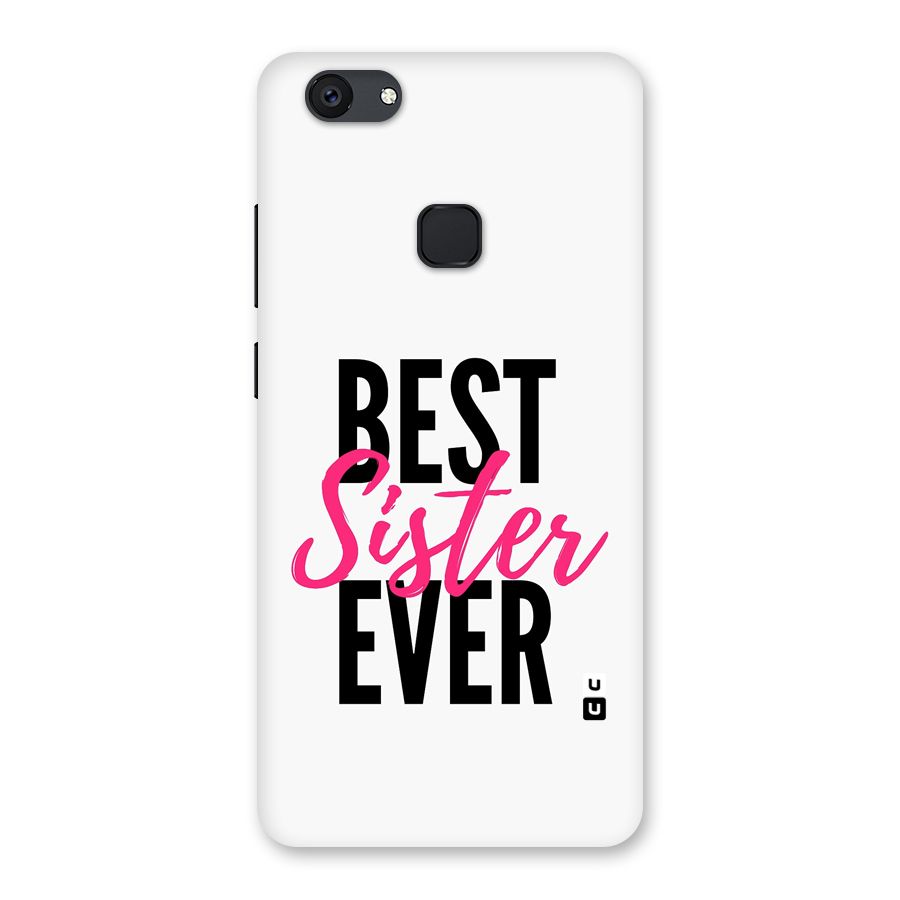 Best Sister Ever Back Case for Vivo V7 Plus