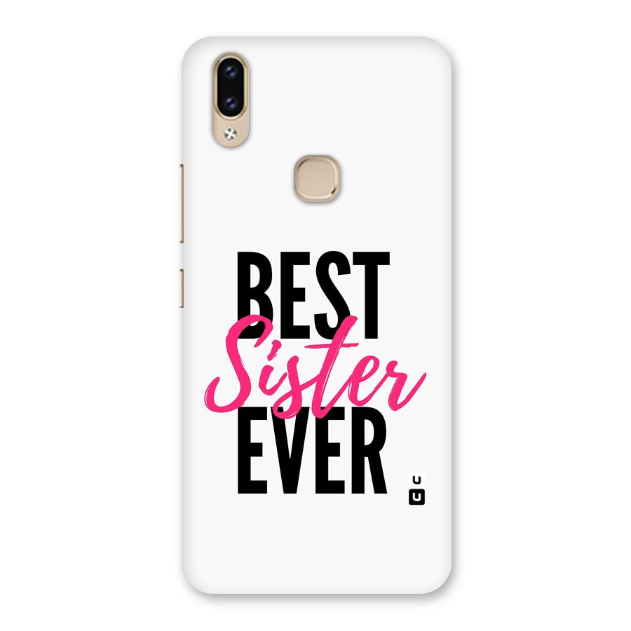 Best Sister Ever Back Case for Vivo V9 Youth