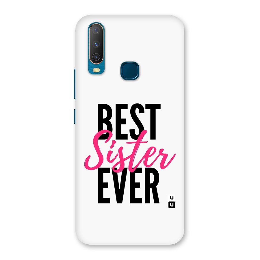 Best Sister Ever Back Case for Vivo Y11