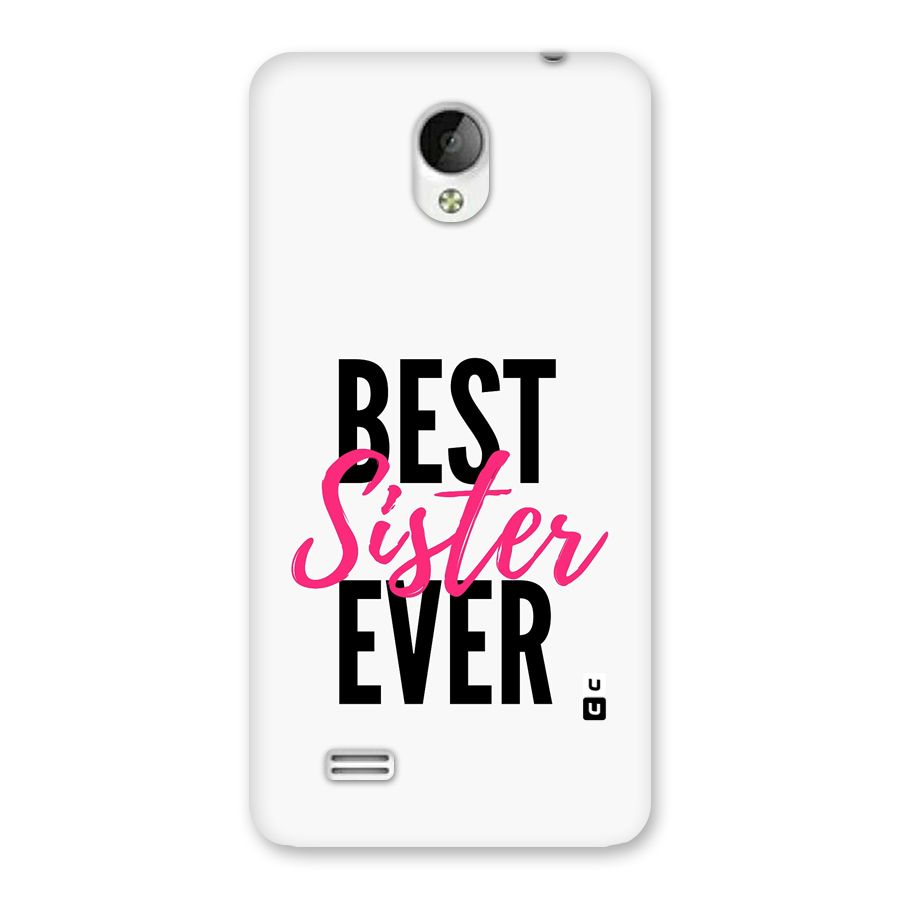 Best Sister Ever Back Case for Vivo Y21