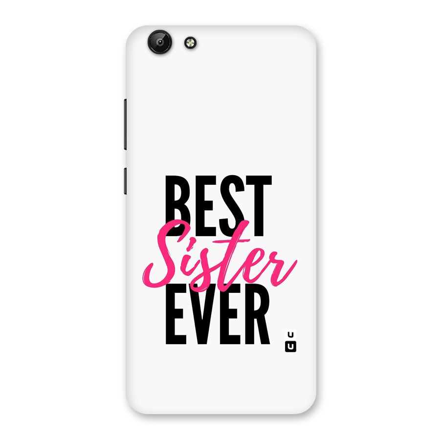 Best Sister Ever Back Case for Vivo Y69
