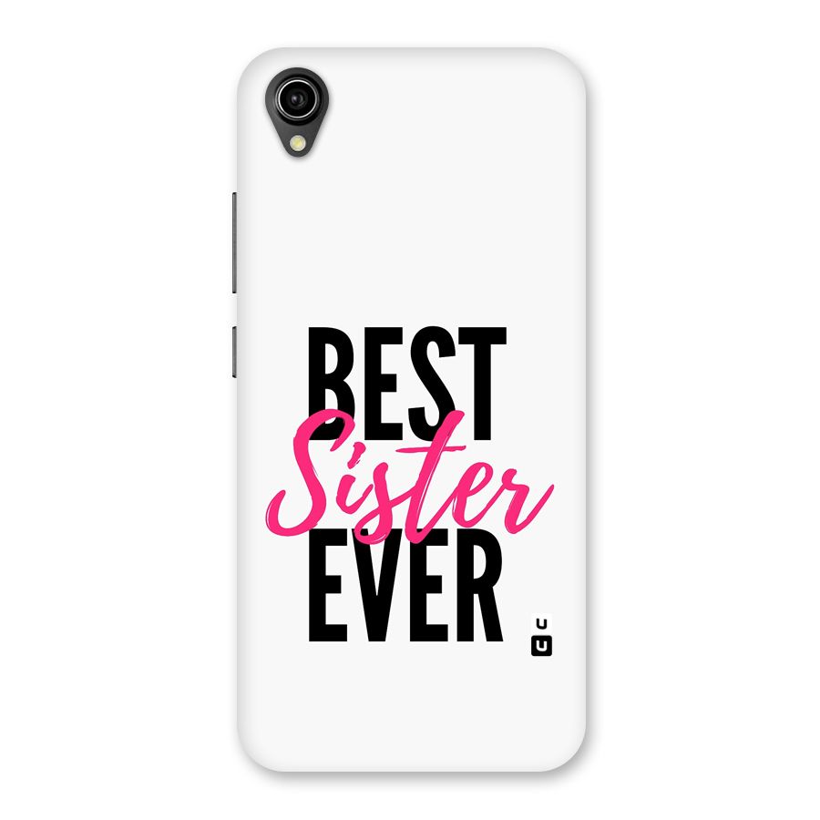 Best Sister Ever Back Case for Vivo Y90