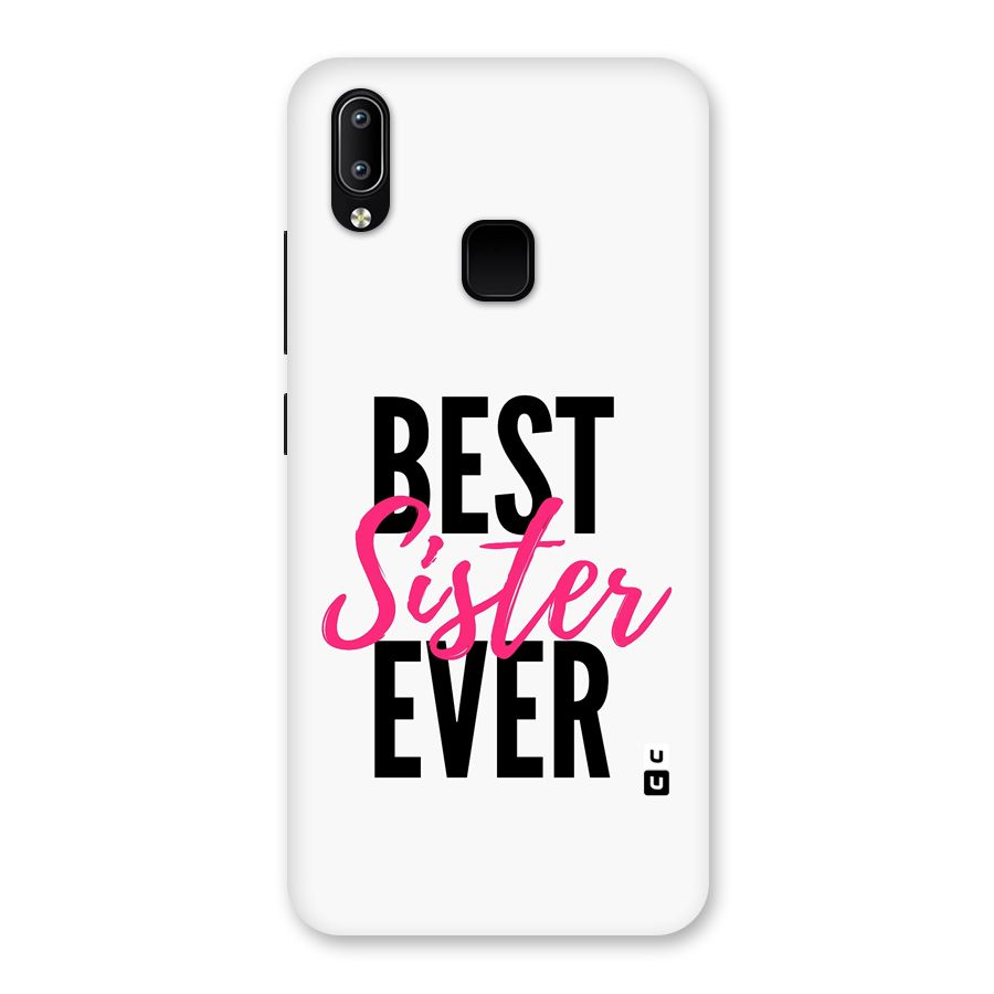 Best Sister Ever Back Case for Vivo Y93