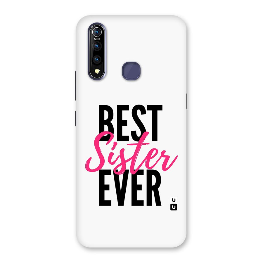 Best Sister Ever Back Case for Vivo Z1 Pro