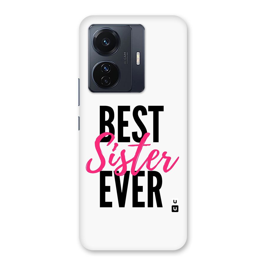 Best Sister Ever Back Case for Vivo iQOO Z6 Pro