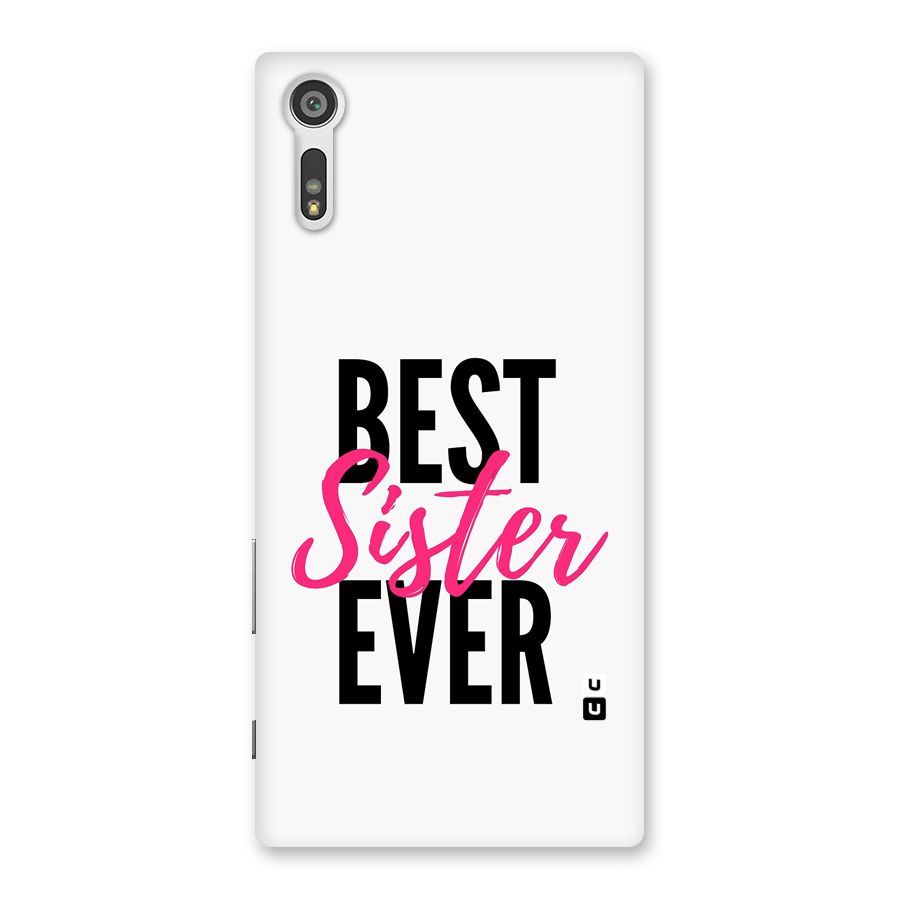 Best Sister Ever Back Case for Xperia XZ