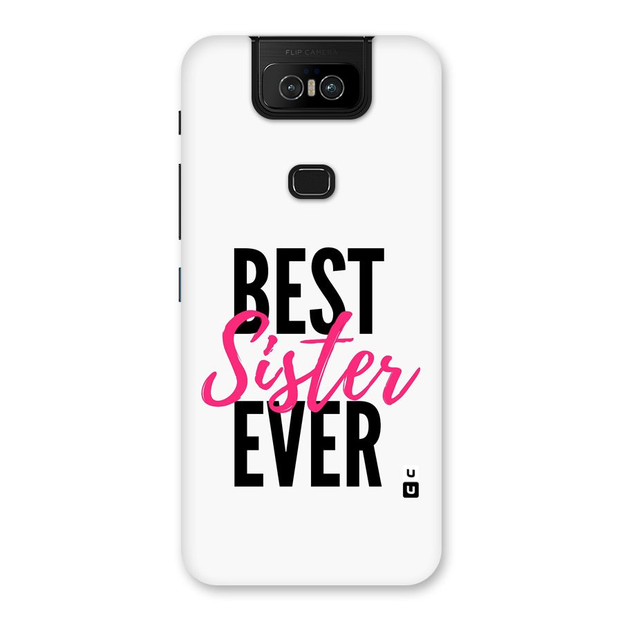 Best Sister Ever Back Case for Zenfone 6z