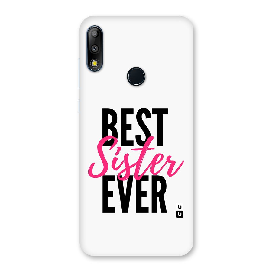 Best Sister Ever Back Case for Zenfone Max Pro M2