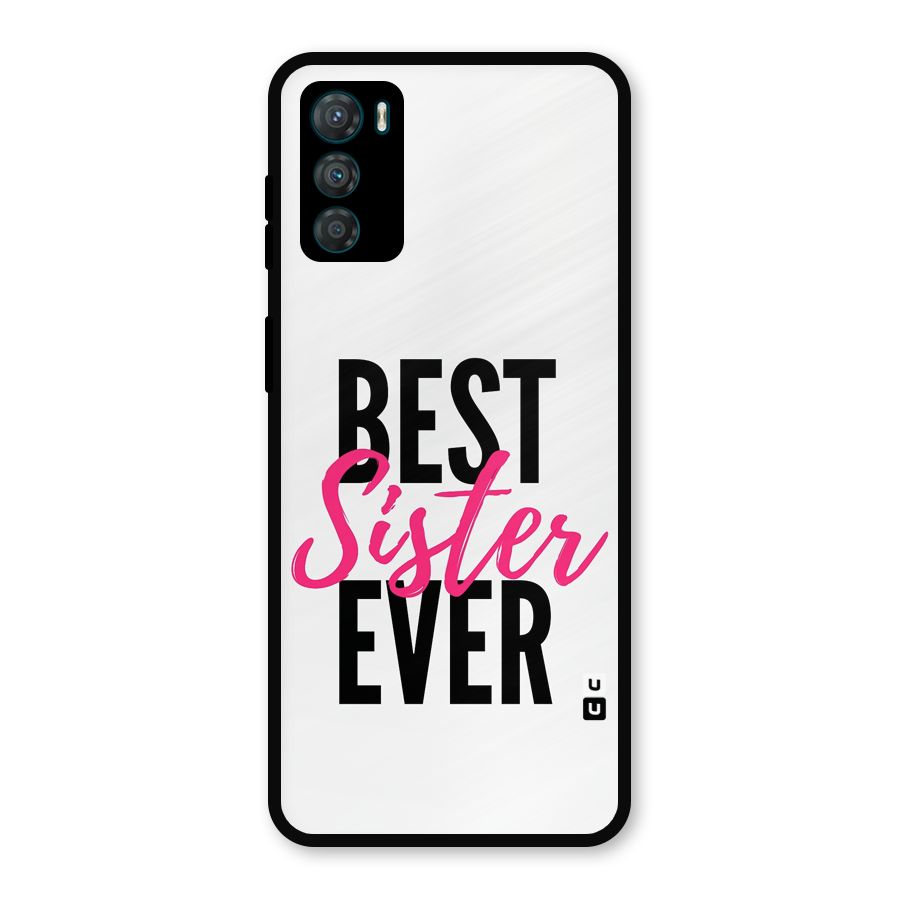 Best Sister Ever Metal Back Case for Moto G42
