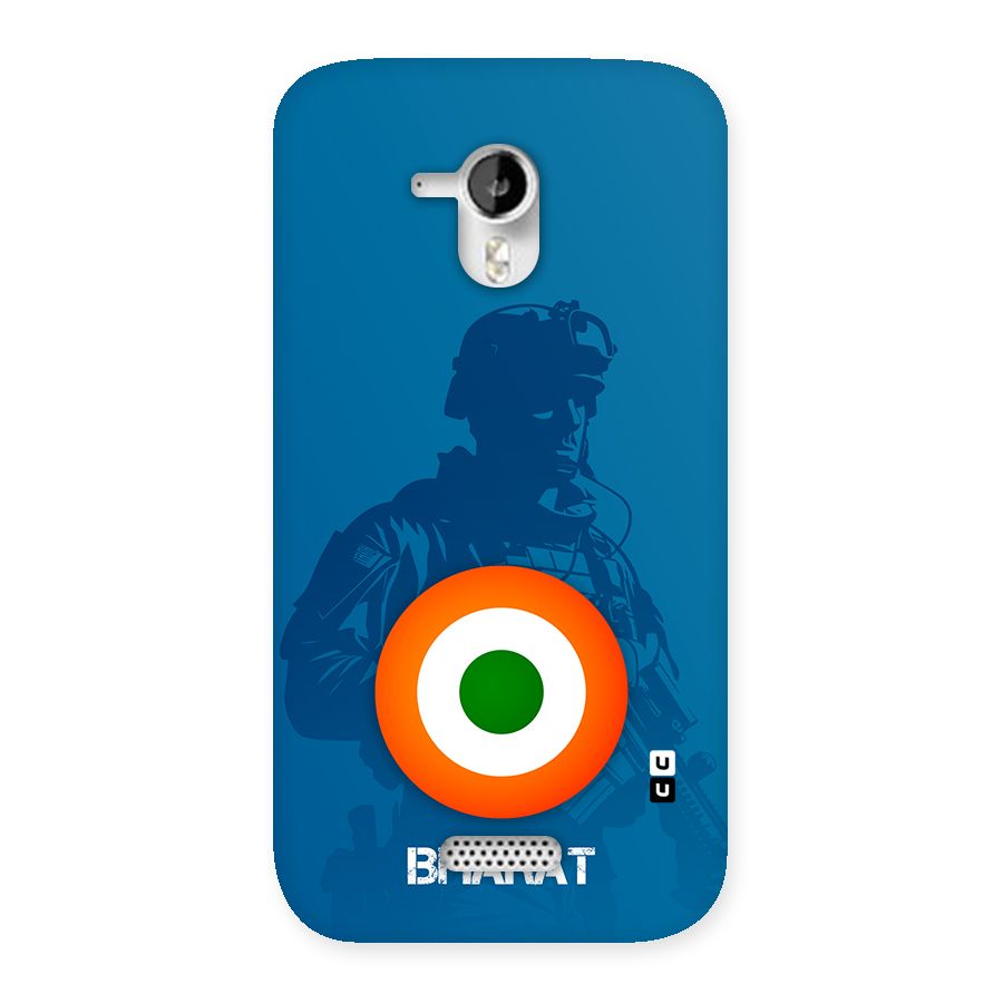 Bharat Commando Back Case for Canvas HD A116